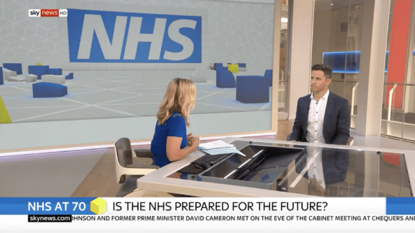 My Sky News interview: Is the NHS prepared for the future?