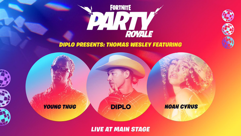 Fortnite Party Royale: How to watch concert with Young Thug, Diplo ...